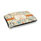Swirly Floral Outdoor Dog Bed - Medium (Personalized)