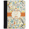 Swirly Floral Padfolio Clipboards - Small - FRONT