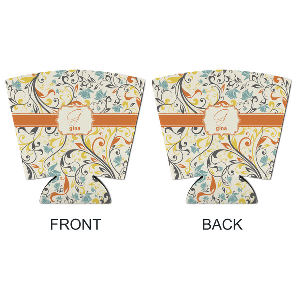 Swirly Floral Party Cup Sleeves - with bottom - APPROVAL