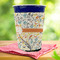 Swirly Floral Party Cup Sleeves - with bottom - Lifestyle
