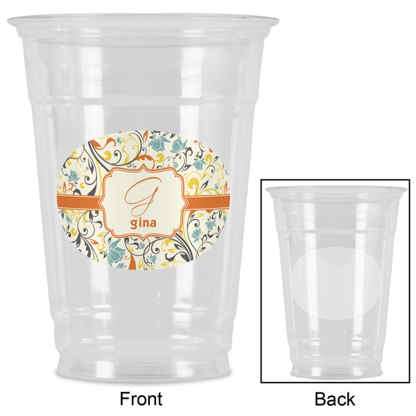 Swirly Floral Party Cups - 16oz - Approval