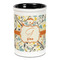 Swirly Floral Ceramic Pencil Holders - Black