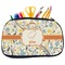 Swirly Floral Neoprene Pencil Case - Medium w/ Name and Initial