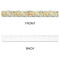 Swirly Floral Plastic Ruler - 12" - APPROVAL