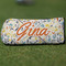 Swirly Floral Putter Cover - Front