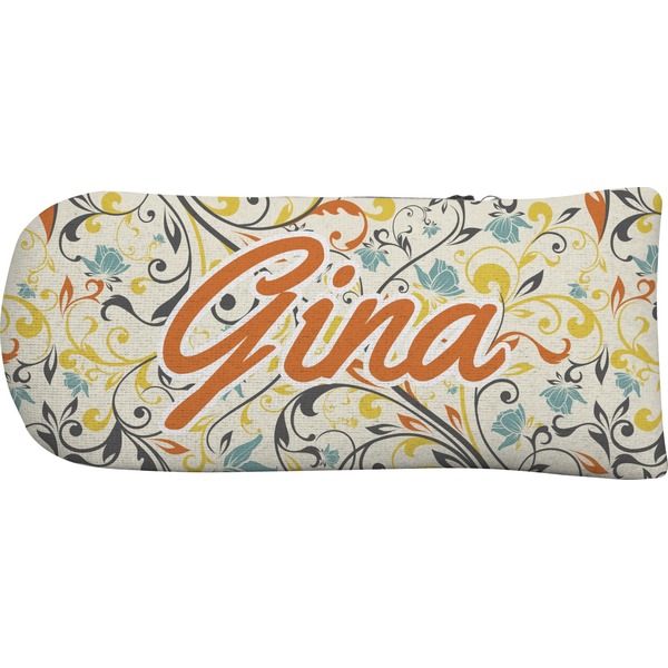 Swirly Floral Putter Cover (Front)