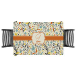 Swirly Floral Tablecloth - 58"x58" (Personalized)