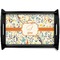 Swirly Floral Wooden Tray (Personalized)