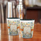 Swirly Floral Shot Glass - Two Tone - LIFESTYLE