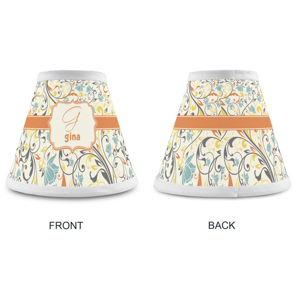 Swirly Floral Small Chandelier Lamp - Approval