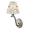 Swirly Floral Small Chandelier Lamp - LIFESTYLE (on wall lamp)