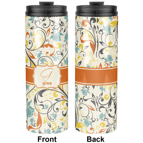 Swirly Floral Stainless Steel Tumbler - Apvl