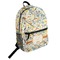 Swirly Floral Student Backpack Front