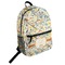 Swirly Floral Student Backpack (Personalized)