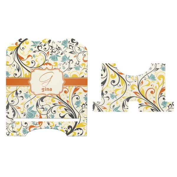 Swirly Floral Stylized Tablet Stand - Apvl