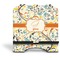 Swirly Floral Stylized Tablet Stand - Front without iPad