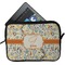 Swirly Floral Tablet Case / Sleeve (Personalized)