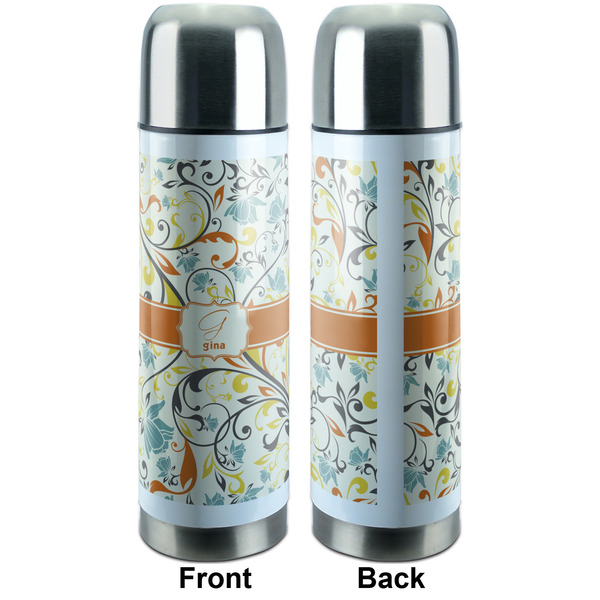 Swirly Floral Thermos - Apvl