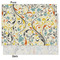 Swirly Floral Tissue Paper - Heavyweight - Medium - Front & Back