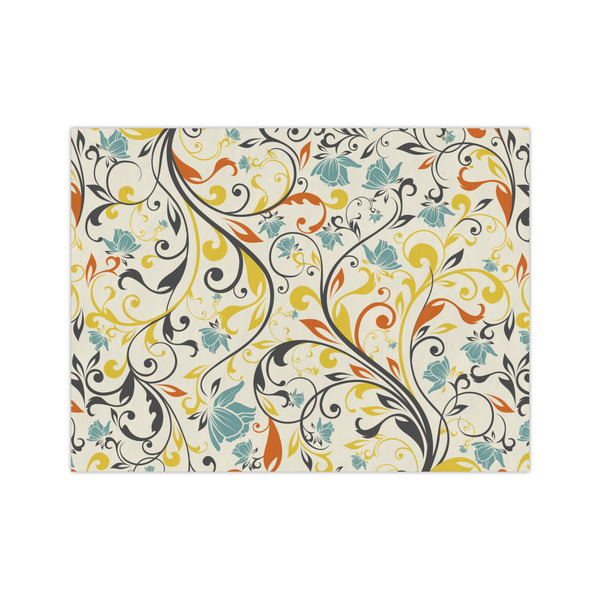 Custom Swirly Floral Medium Tissue Papers Sheets - Heavyweight