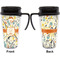 Swirly Floral Travel Mug with Black Handle - Approval