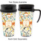 Swirly Floral Travel Mugs - with & without Handle