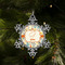 Swirly Floral Vintage Snowflake - (LIFESTYLE)