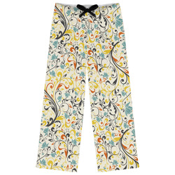 Swirly Floral Womens Pajama Pants
