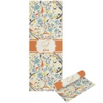 Swirly Floral Yoga Mat - Printed Front and Back (Personalized)