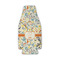 Swirly Floral Zipper Bottle Cooler (Personalized)