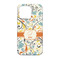 Swirly Floral iPhone 13 Case - Back
