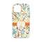 Swirly Floral iPhone 13 Mini Tough Case - Back