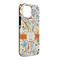 Swirly Floral iPhone Case - Rubber Lined - iPhone 13 Pro Max (Personalized)