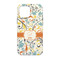Swirly Floral iPhone 13 Tough Case - Back