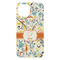 Swirly Floral iPhone 15 Plus Case - Back