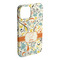 Swirly Floral iPhone 15 Pro Max Case - Angle