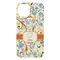 Swirly Floral iPhone 15 Pro Max Case - Back