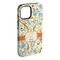Swirly Floral iPhone 15 Pro Max Tough Case - Angle