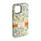 Swirly Floral iPhone Case - Rubber Lined - iPhone 15 Pro (Personalized)