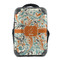 Orange & Blue Leafy Swirls 15" Hard Shell Backpack (Personalized)