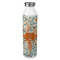 Orange & Blue Leafy Swirls 20oz Stainless Steel Water Bottle - Full Print (Personalized)