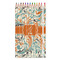 Orange & Blue Leafy Swirls Colored Pencils (Personalized)