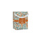 Orange & Blue Leafy Swirls Jewelry Gift Bag - Matte - Main