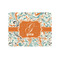 Orange & Blue Leafy Swirls Jigsaw Puzzle 30 Piece - Front