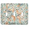 Orange & Blue Leafy Swirls Light Switch Cover (3 Toggle Plate)