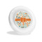 Orange & Blue Leafy Swirls Plastic Party Appetizer & Dessert Plates - 6" (Personalized)