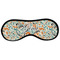 Orange & Blue Leafy Swirls Sleeping Eye Masks - Large (Personalized)