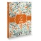 Orange & Blue Leafy Swirls Soft Cover Journal - Main