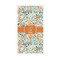Orange & Blue Leafy Swirls Guest Paper Towels - Full Color - Standard (Personalized)