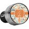 Orange & Blue Leafy Swirls USB Car Charger (Personalized)